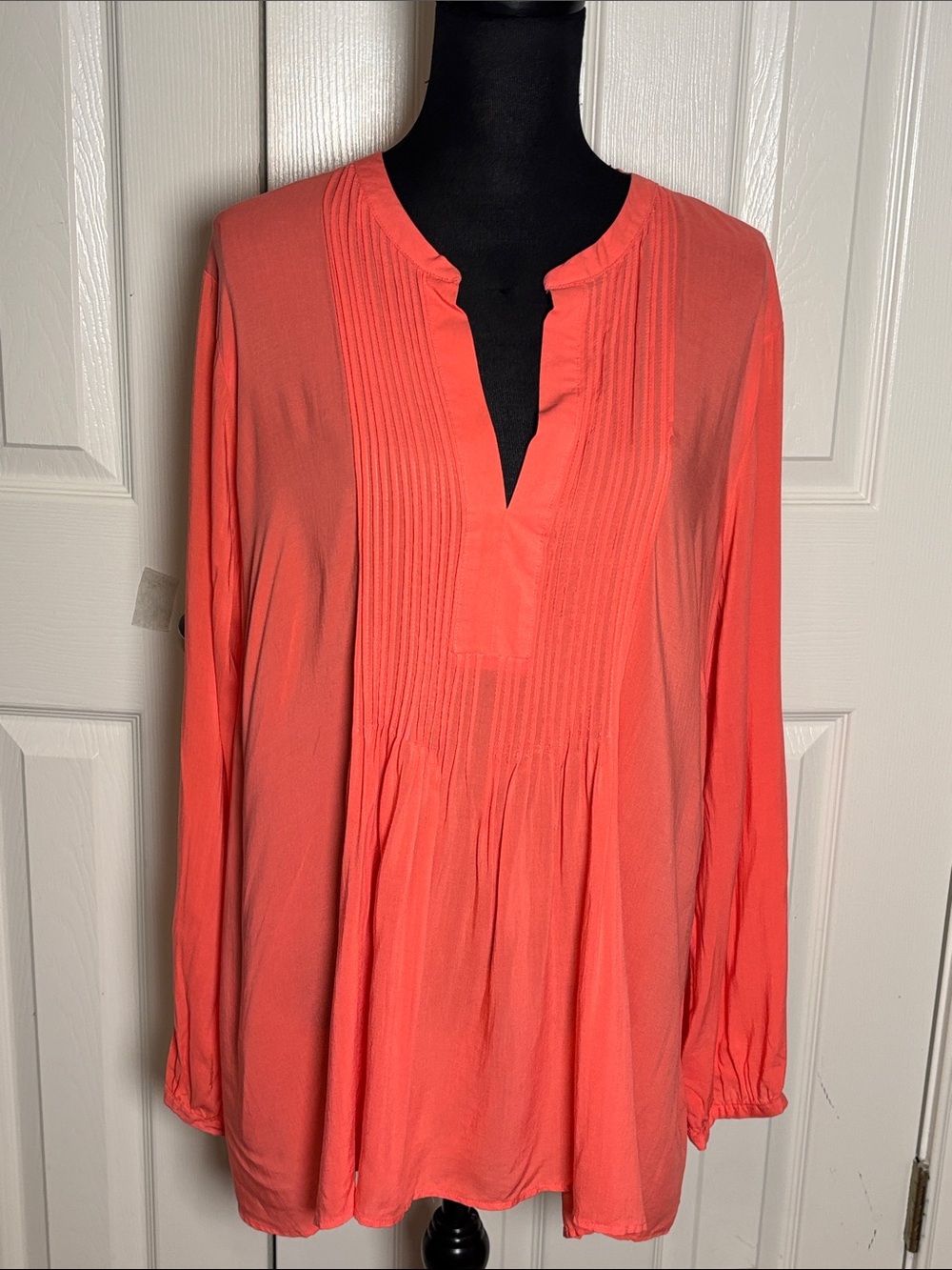 Old Navy Pleated Front Blouse